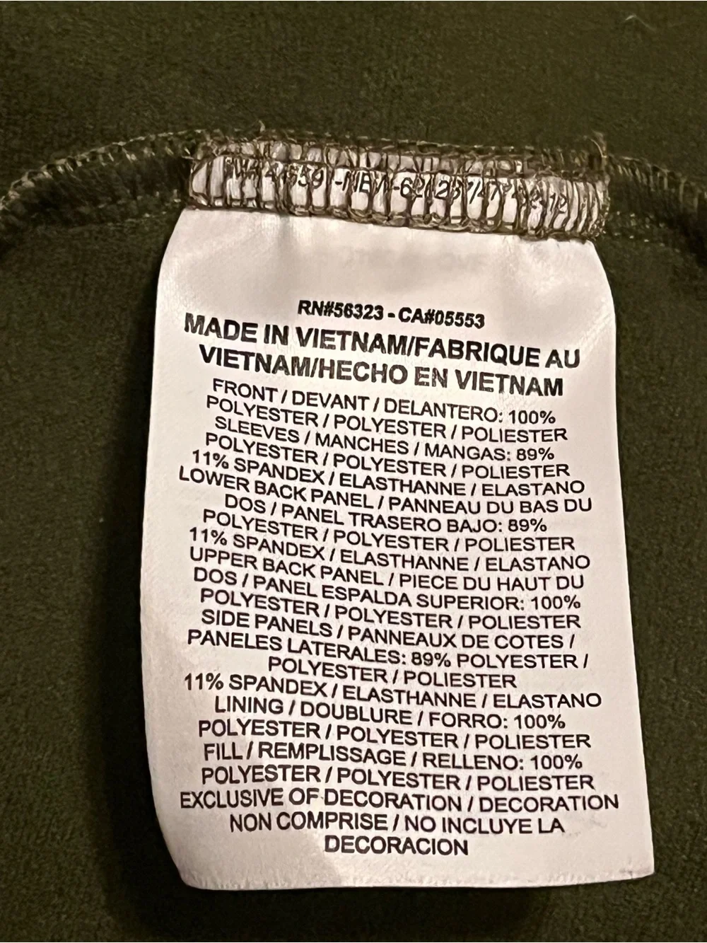 Nike Women's Therma-FIT Synthetic Fill Olive Green running jacket size medium